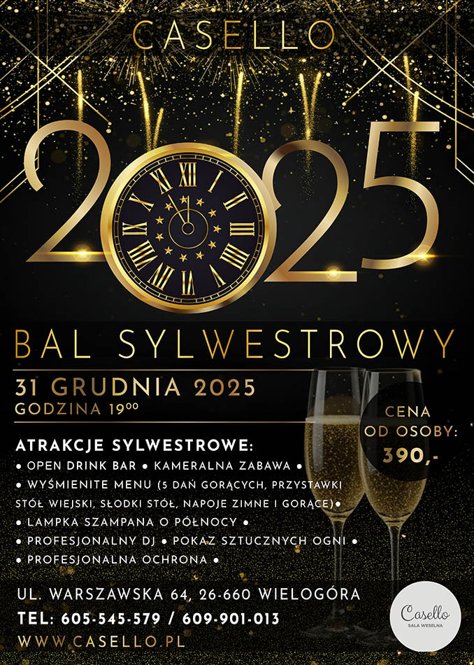 BAL SYLWESTROWY 2025-2026 BAL SYLWESTROWY 2025-2026